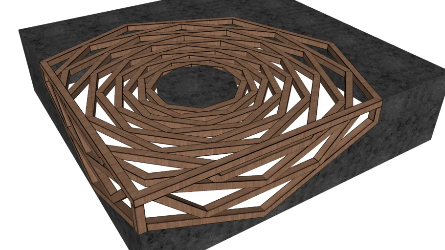 Geo Coffee Table Design 