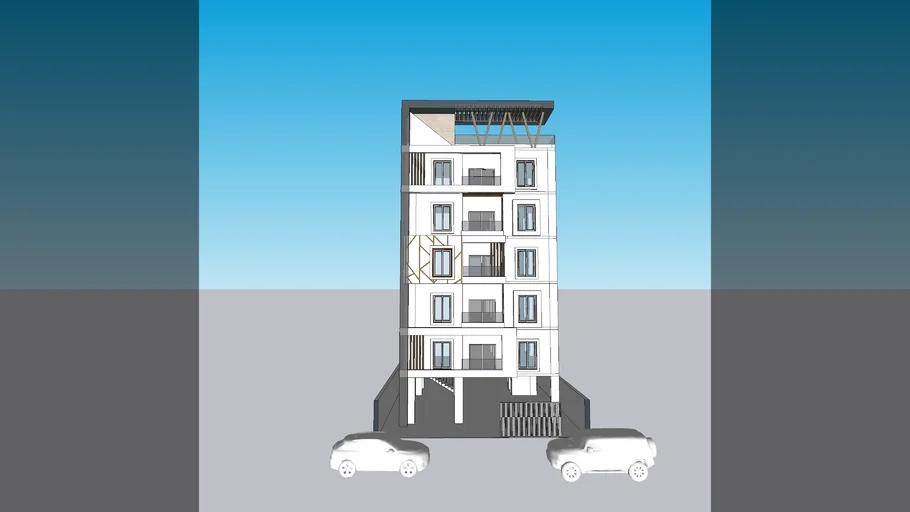 5 Floor building
