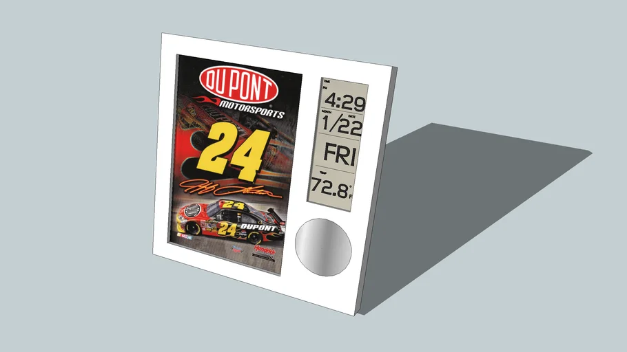 NASCAR Jeff Gordon clock