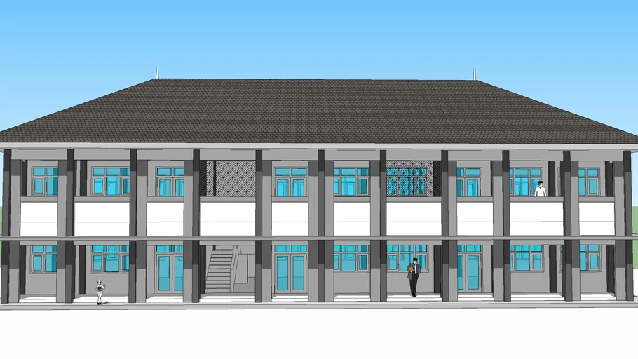 Desain Sekolah Tahfidz Putra