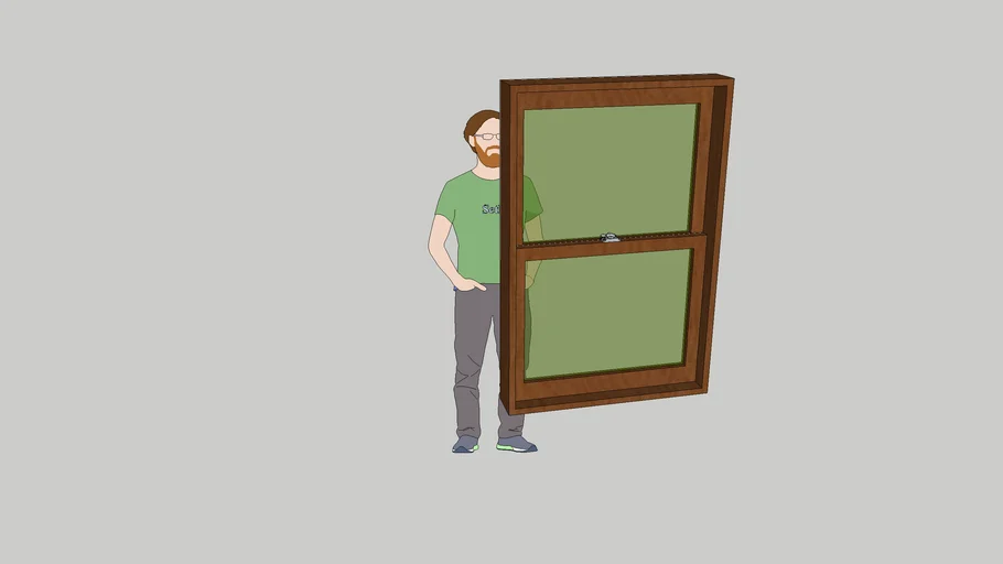 Double hung window | 3D Warehouse