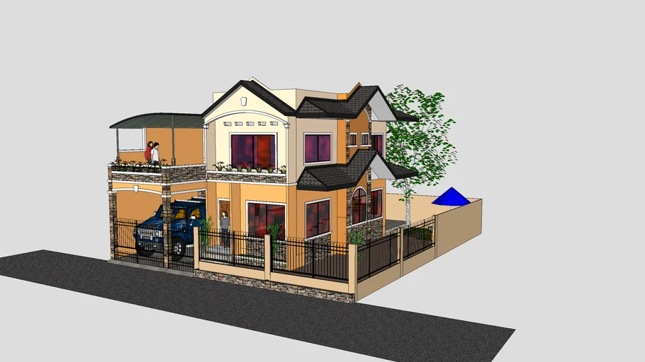 2 storey house design