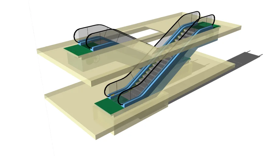 Escalator 1 (Criss Cross)