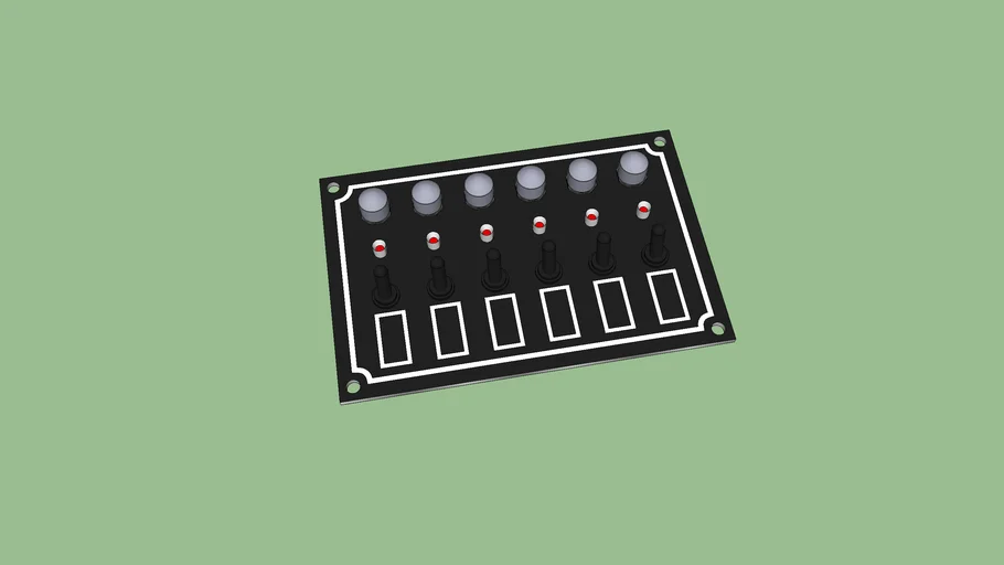 SeaSence Waterproof Toggle Switch Panel