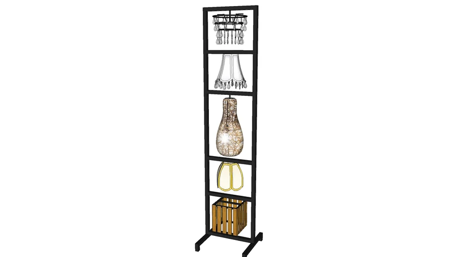 KARE 39038 Floor Lamp Parecchi Art House Small 17 (Stehleuchte Parecchi Art House Small) 