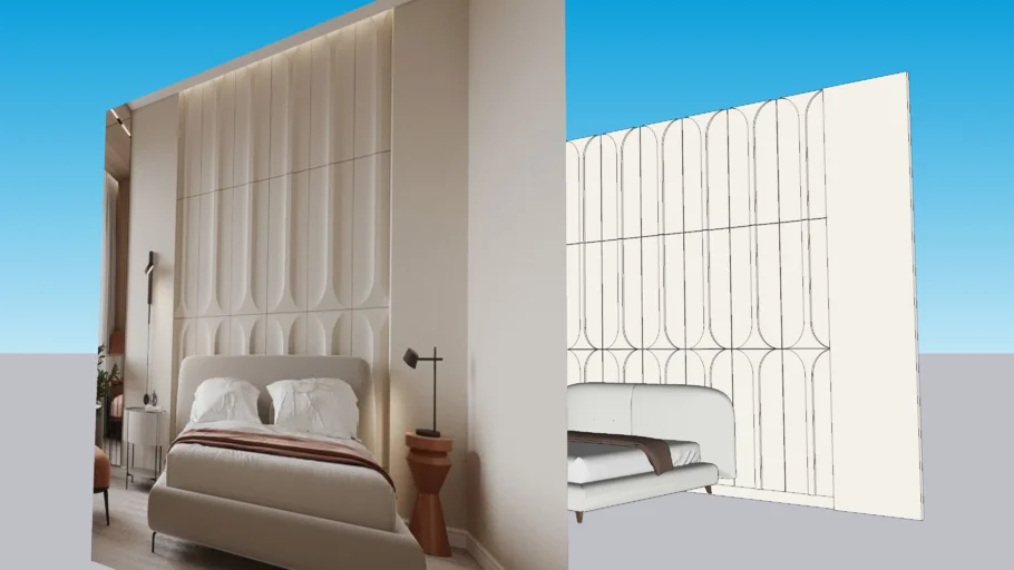 bed back design