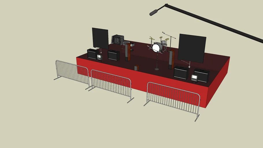 stage setup
