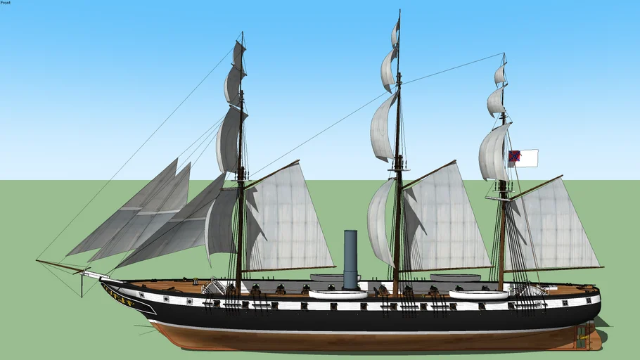 CSS Alabama | 3D Warehouse
