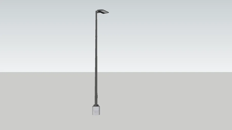 LED Parking Lot Light w/ Cooper Galleon