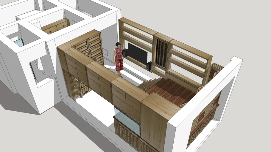 单人公寓设计 My single apartment in downtown