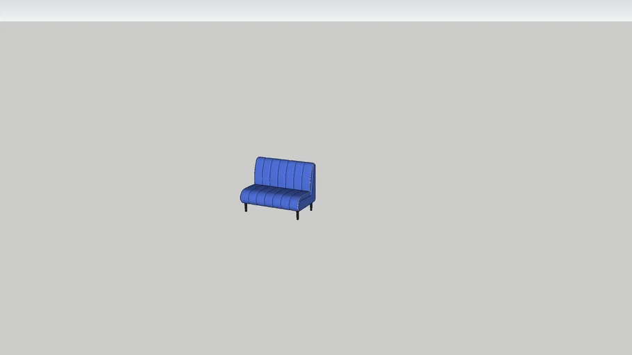 Restaurant sofa
