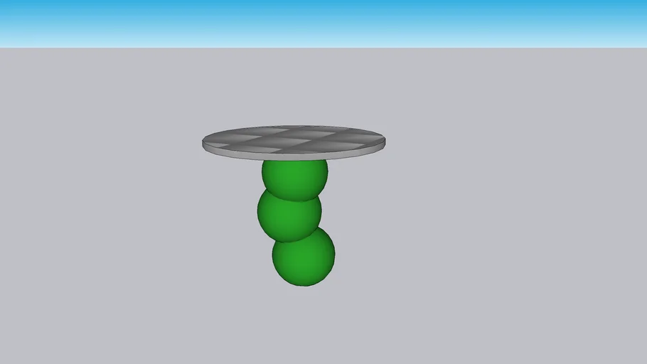 Bubble table | 3D Warehouse