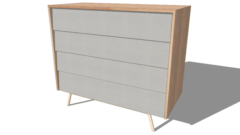 COMMODE FJORD GRISE, Maisons du monde, Réf. 138839, Prix :199,90 €