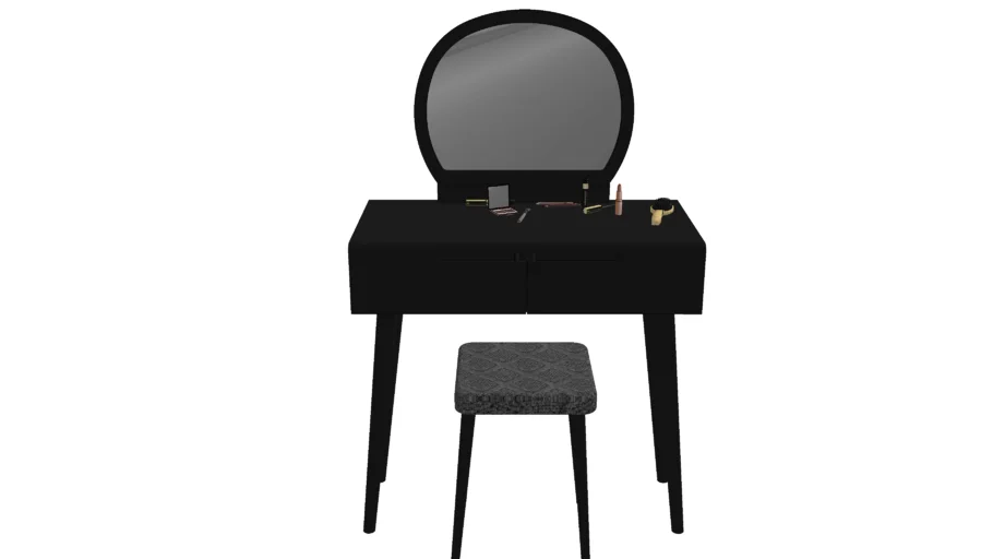 dressing table, makeup