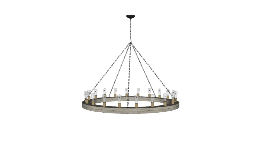 Arteriors Geoffrey Large Chandelier