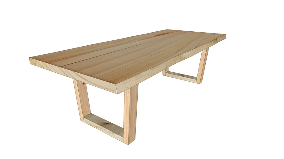 wooden table