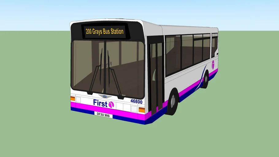Basildon First Bus | 3D Warehouse