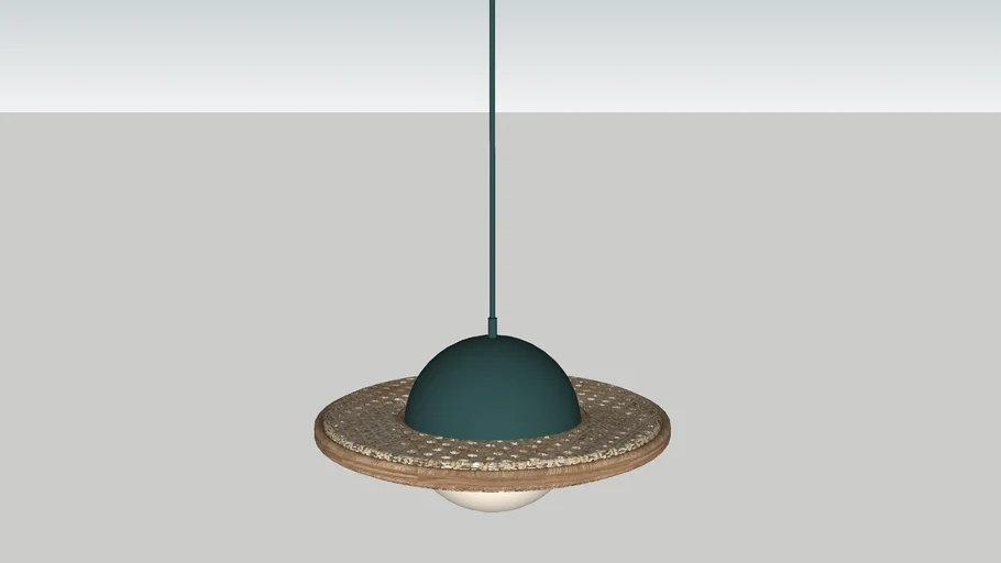 Cane Pendant Light