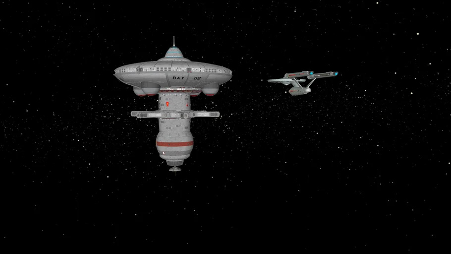 Star Trek - Federation Star Base 6 (2210- | 3D Warehouse