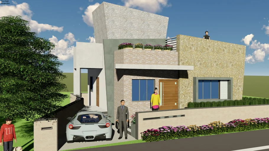 Abstract House