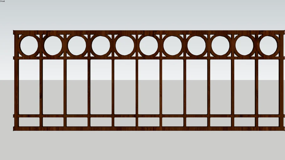 14.Balcony Railing | 3D Warehouse