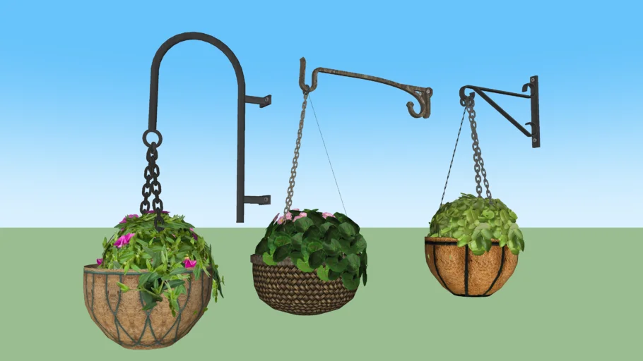Hanging basket set 