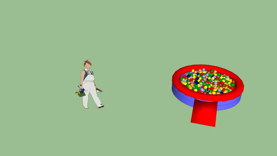 Kiddie Pool Ball