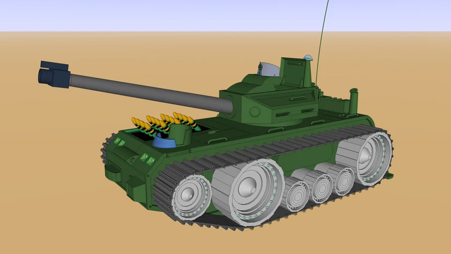 Tank | 3D Warehouse