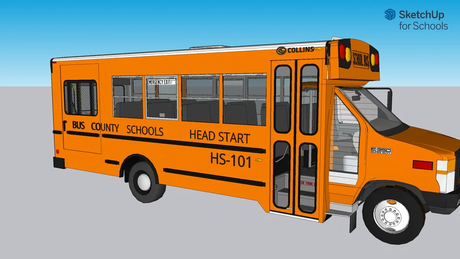 2008 Collins Super Bantam Ford WCL Bus HS-101