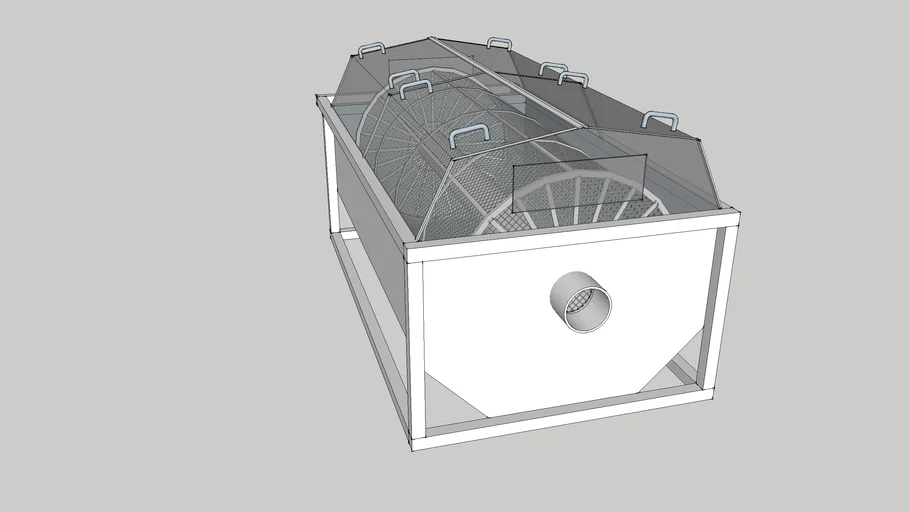 filtro tambor microstrainer hydrotech