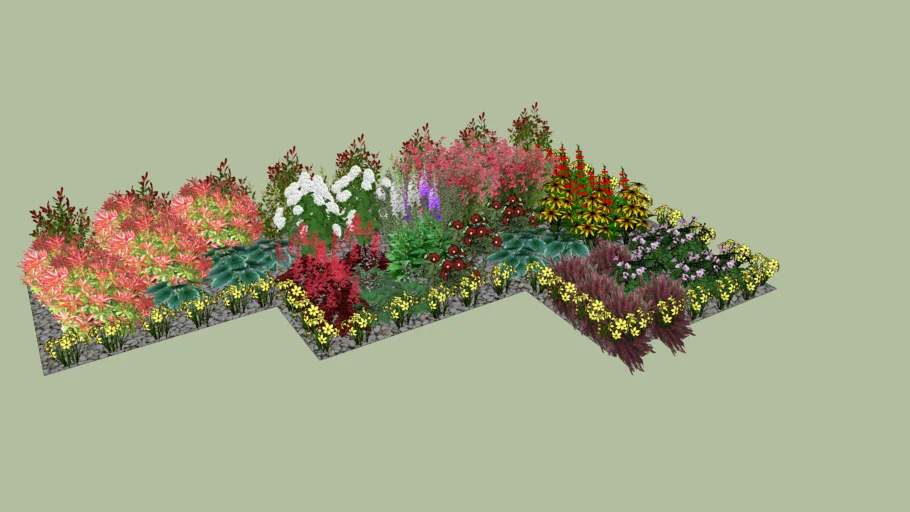 Flower bed