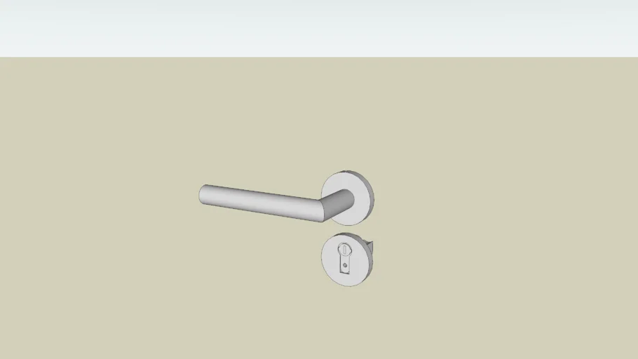 Hafele Lever Handle - Stainless steel Matt