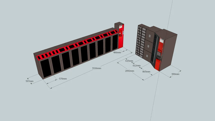 Autocrib Layout 2 | 3D Warehouse