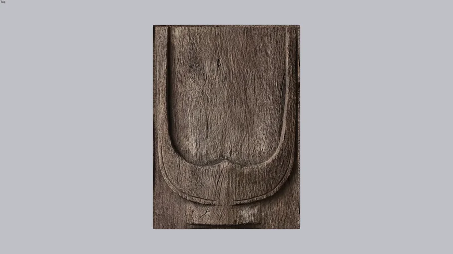 Decorative wooden panel for wall 2