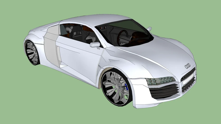 Audi R8 (White)
