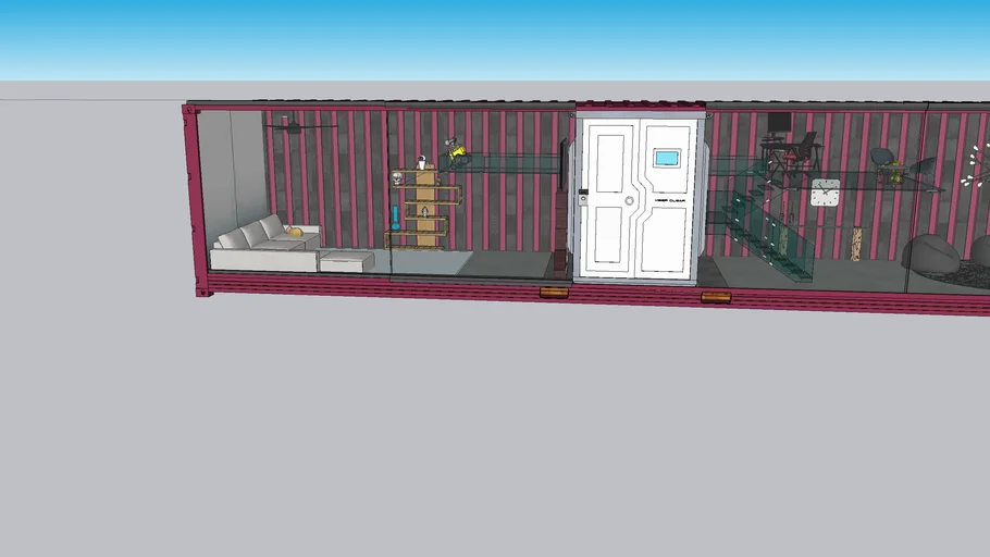 Shipping Container Home/Bunker