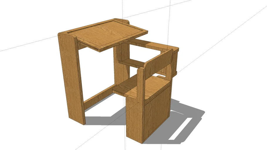 Pupitre Escolar Plegable