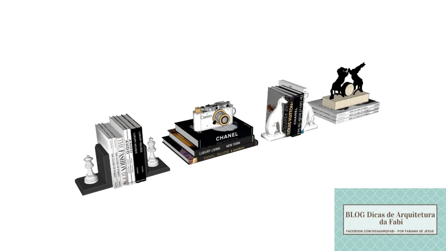 Livros Decoração