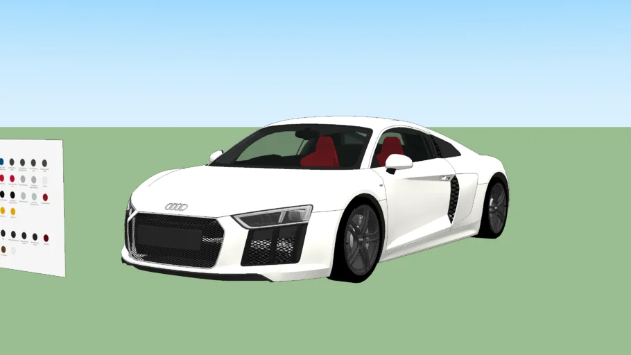 2017 Audi R8 Coupé V10 Rear Wheel Series