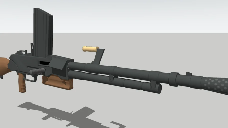 French FM 24/29 Light Machine Gun