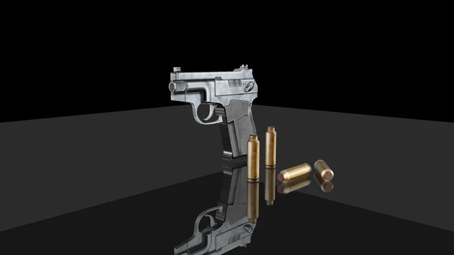 Russian PSS Silent pistol (not 2d)