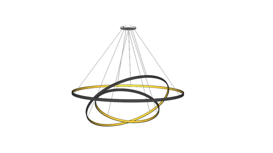 LUSTRE PENDENTE RING LIGHT