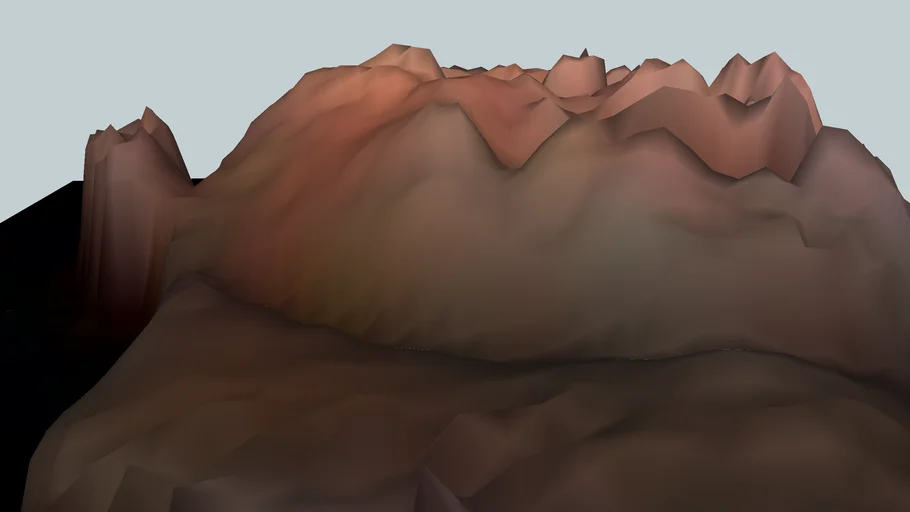Un Modèle Numérique de Terrain.........pas comme les autres