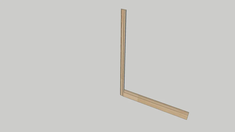 Lambs Tongue Skirting Board and Architrave