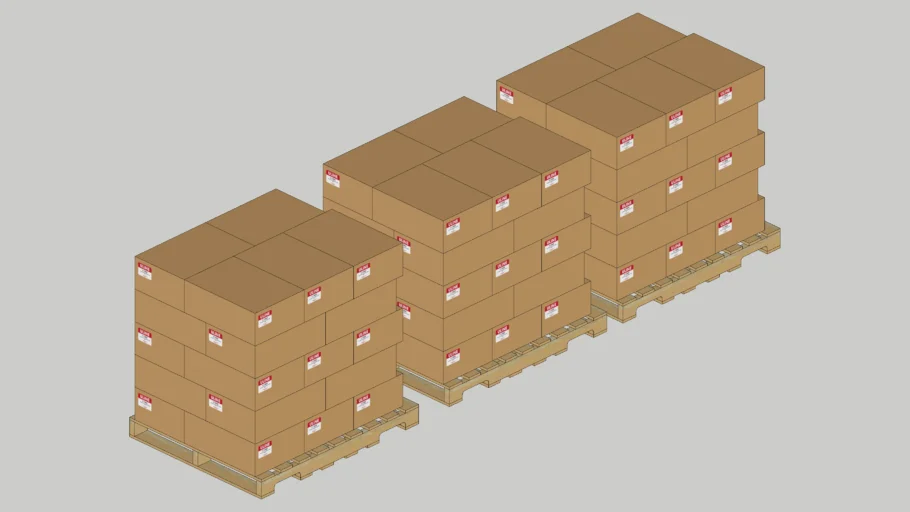Pallets | 3D Warehouse