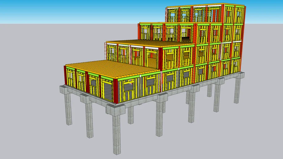 Multi Storey Steel Framed Building