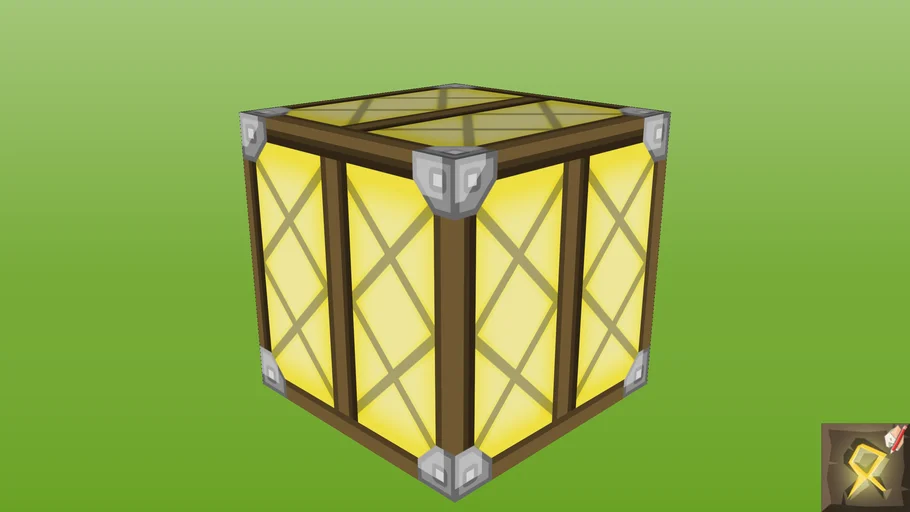 Redstone Lamp - On
