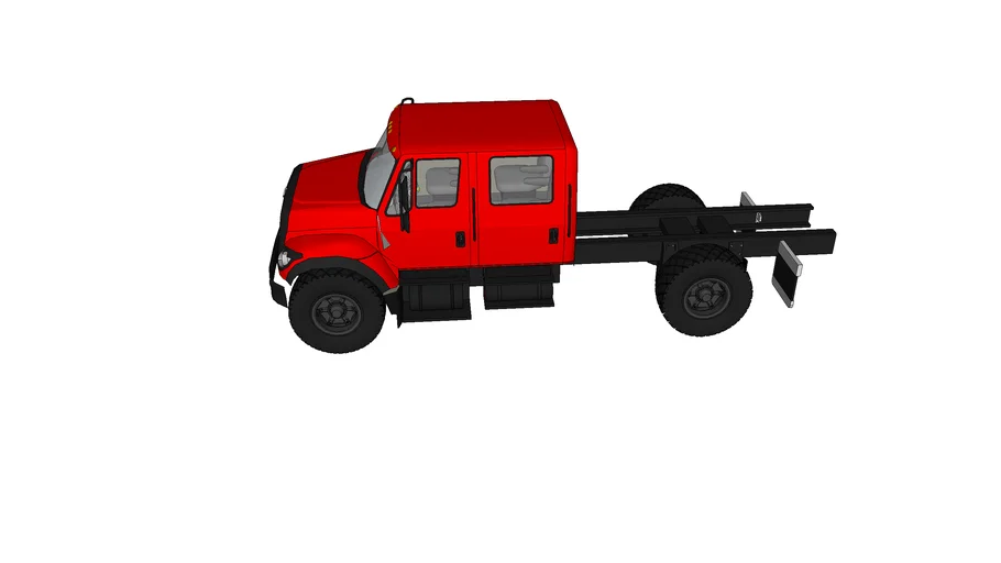 Navistar International 7500 Crew Cab 4x4 (Workstar)