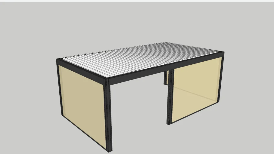 Pergola Bioclimatique Dynamique