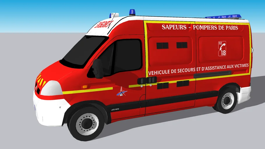 Renault Master II - VSAV BSPP 2004